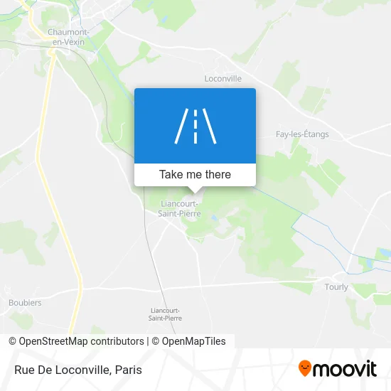 Rue De Loconville map