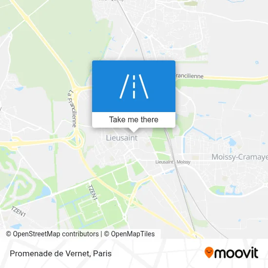 Promenade de Vernet map