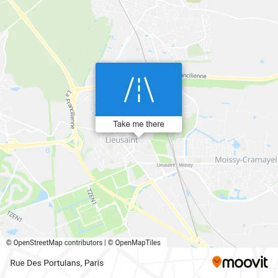 Rue Des Portulans map