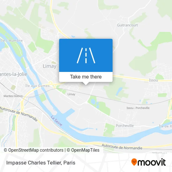 Impasse Charles Tellier map