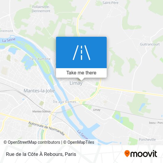 Rue de la Côte À Rebours map