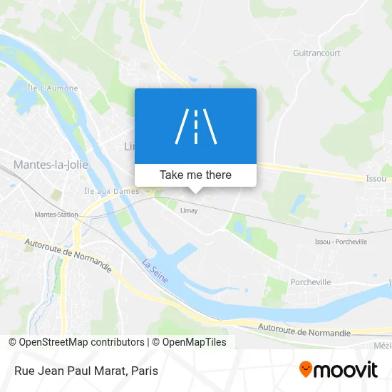 Rue Jean Paul Marat map