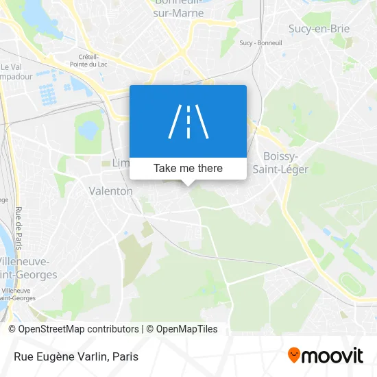 Rue Eugène Varlin map