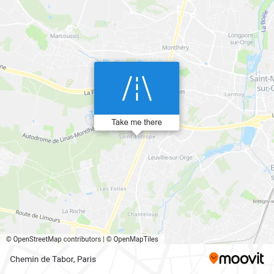 Chemin de Tabor map