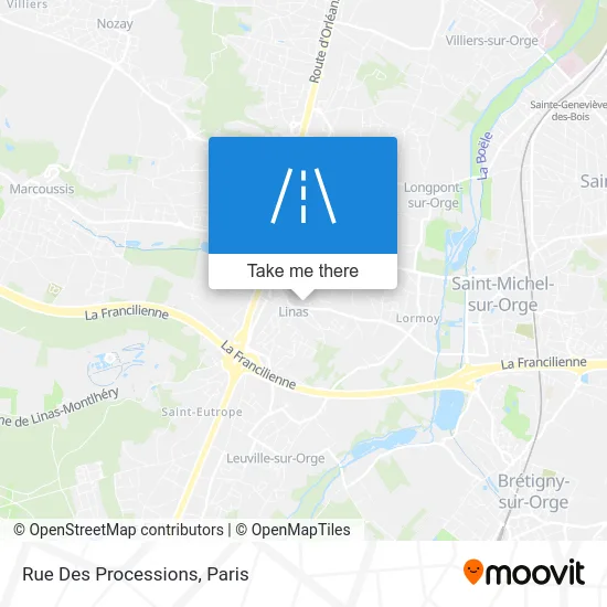 Rue Des Processions map