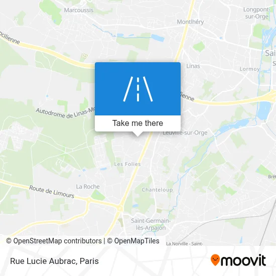 Rue Lucie Aubrac map