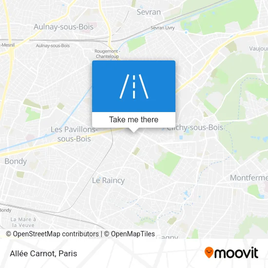 Allée Carnot map