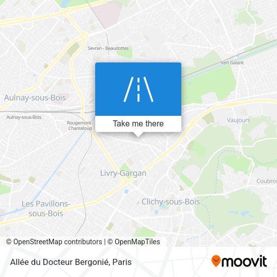 Allée du Docteur Bergonié map