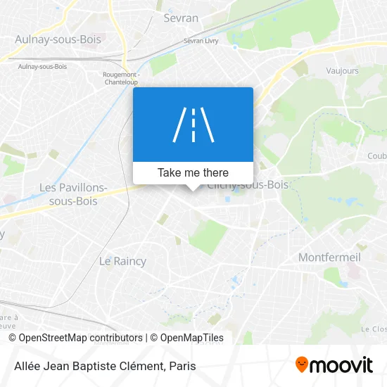 Allée Jean Baptiste Clément map
