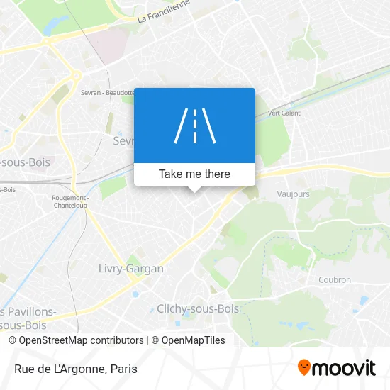 Rue de L'Argonne map