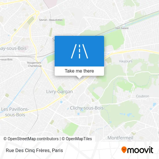 Rue Des Cinq Frères map