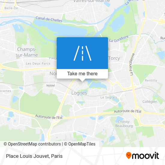 Place Louis Jouvet map