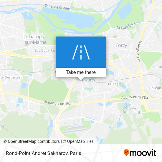 Rond-Point Andreï Sakharov map
