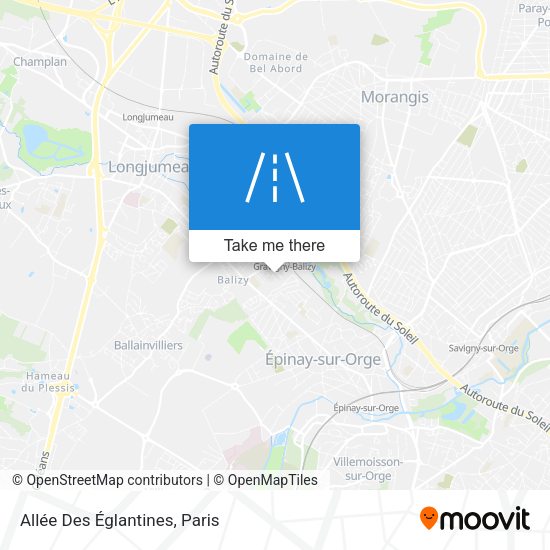 Allée Des Églantines map