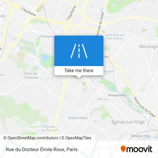 Rue du Docteur Émile Roux map