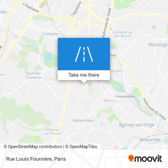 Rue Louis Fournière map