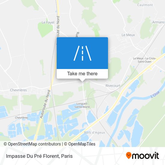 Impasse Du Pré Florent map