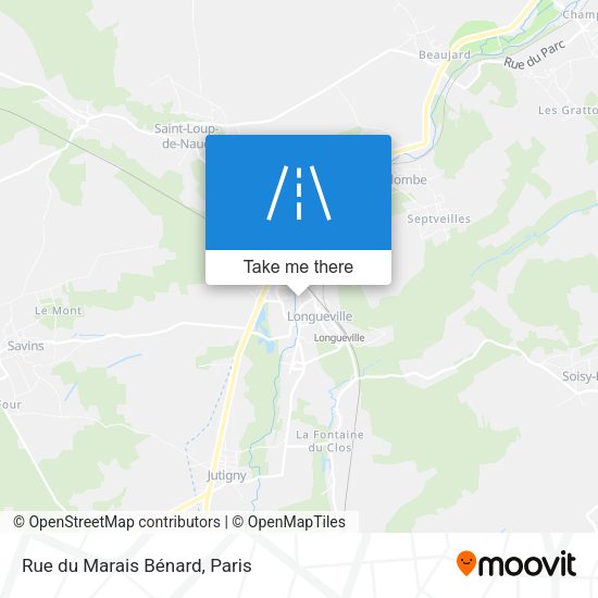 Rue du Marais Bénard map