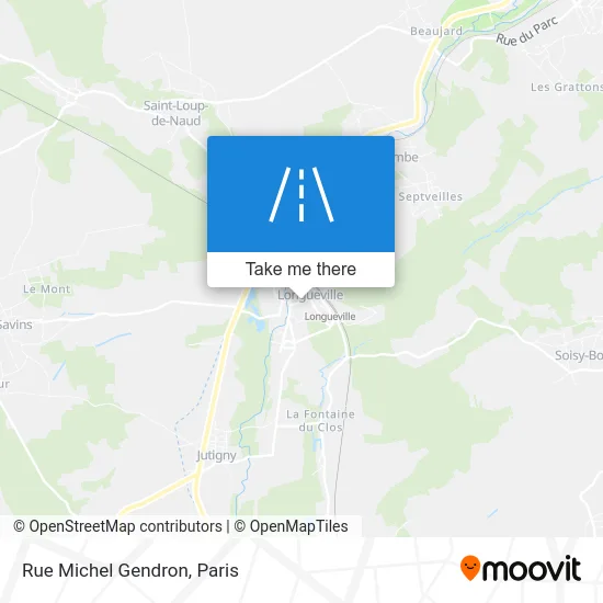 Rue Michel Gendron map