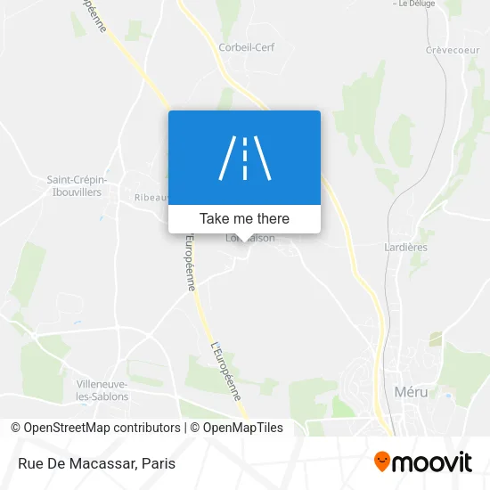 Rue De Macassar map