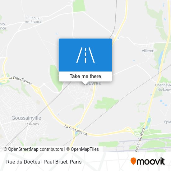 Rue du Docteur Paul Bruel map