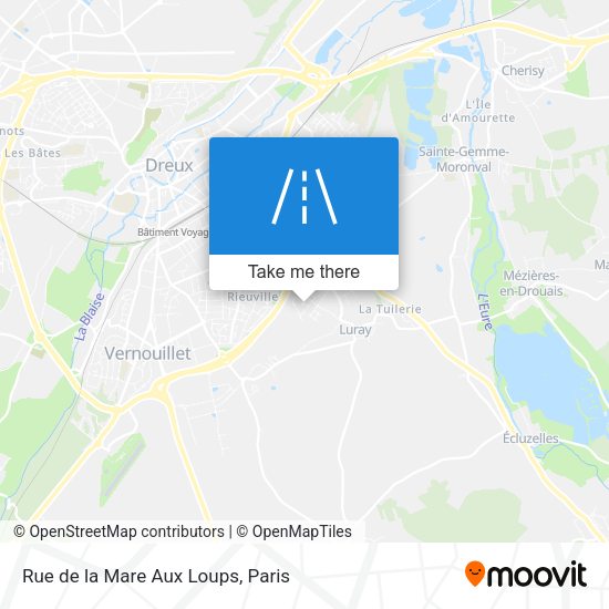 Rue de la Mare Aux Loups map