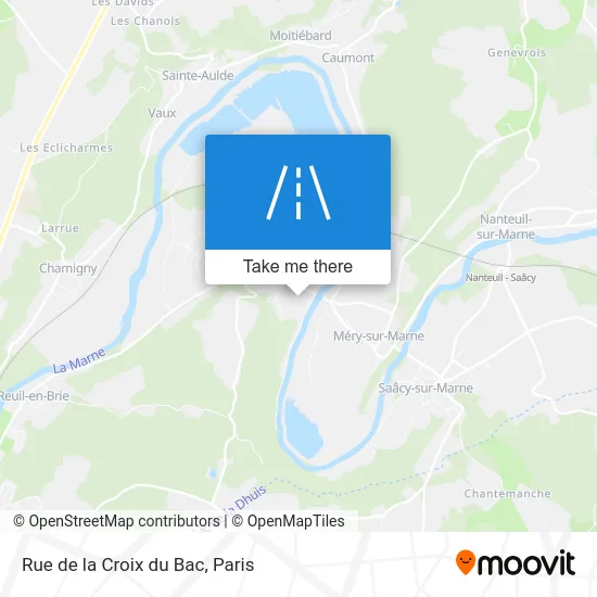 Rue de la Croix du Bac map