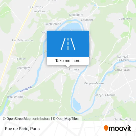 Rue de Paris map