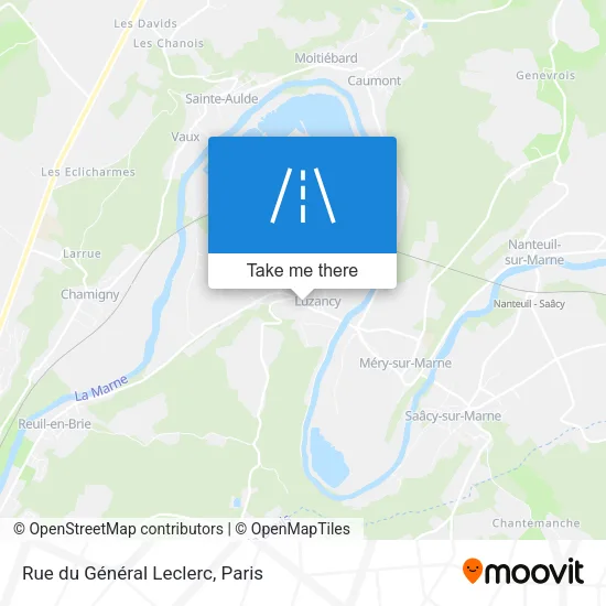 Mapa Rue du Général Leclerc