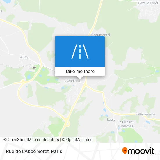 Rue de L'Abbé Soret map