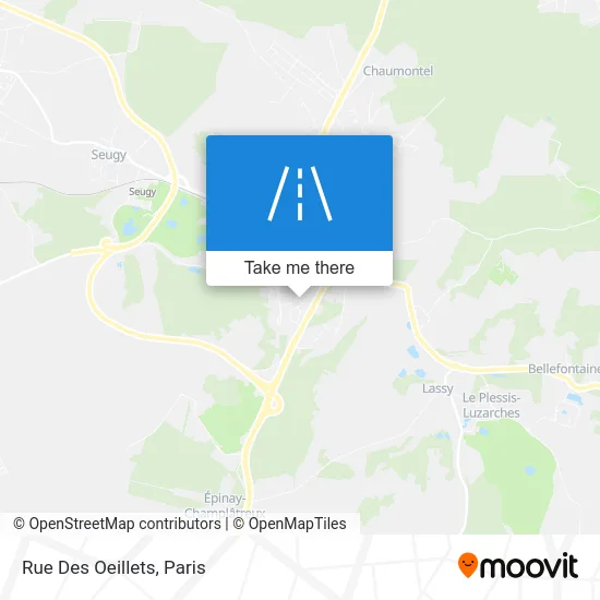 Rue Des Oeillets map