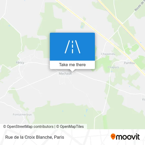 Rue de la Croix Blanche map