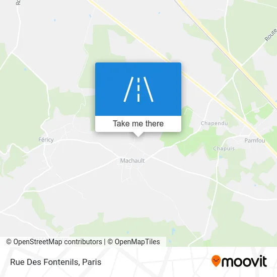 Rue Des Fontenils map