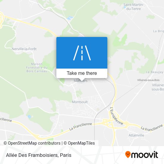 Allée Des Framboisiers map