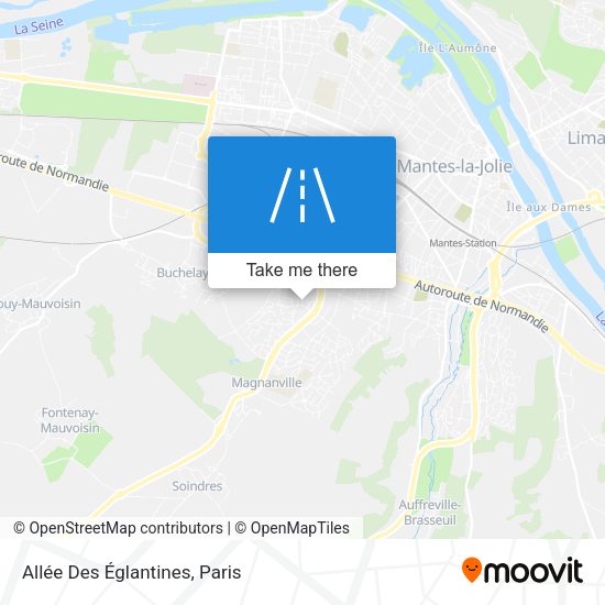 Allée Des Églantines map