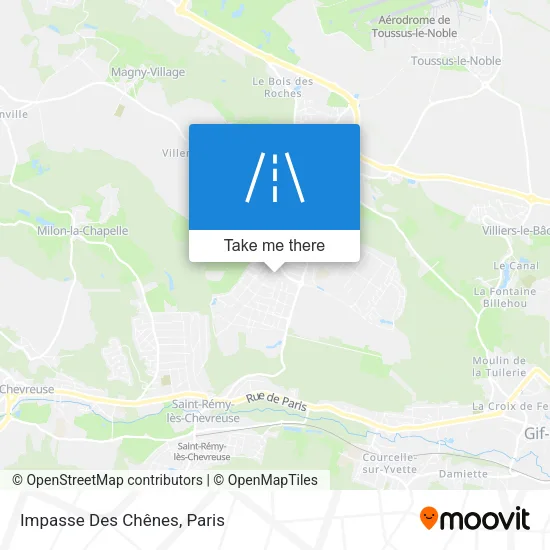 Impasse Des Chênes map