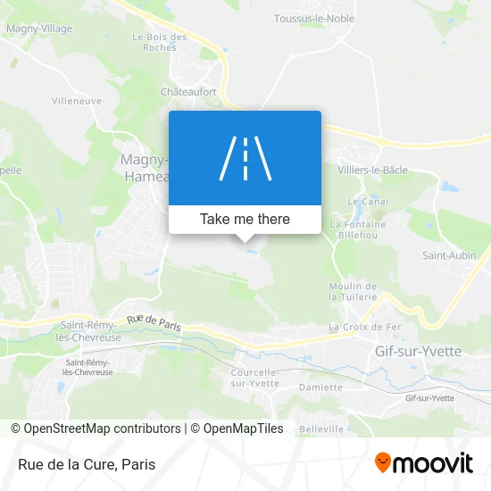 Rue de la Cure map