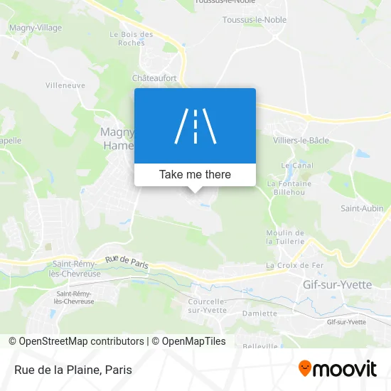 Rue de la Plaine map