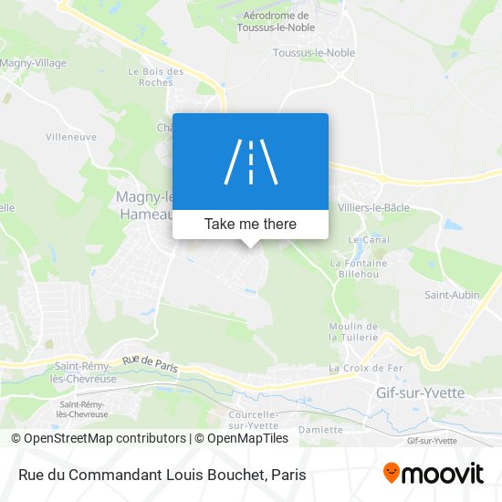 Rue du Commandant Louis Bouchet map