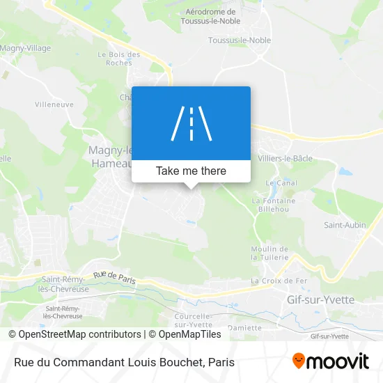 Rue du Commandant Louis Bouchet map