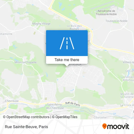 Rue Sainte-Beuve map