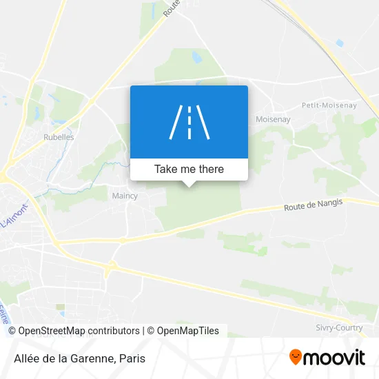 Allée De La Garenne map
