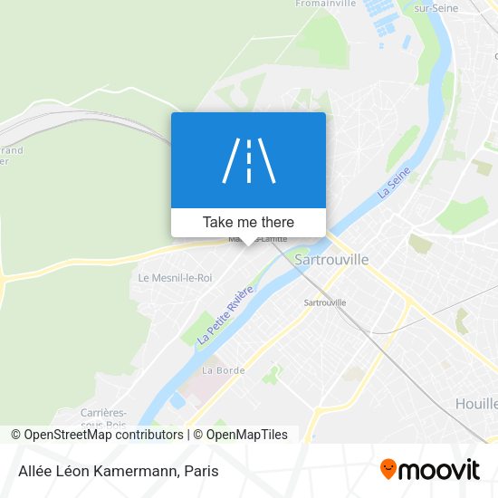 Allée Léon Kamermann map