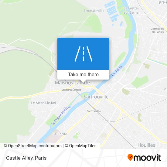 Impasse du Château map