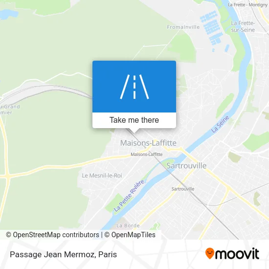 Passage Jean Mermoz map
