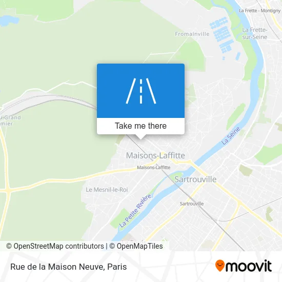 Rue de la Maison Neuve map