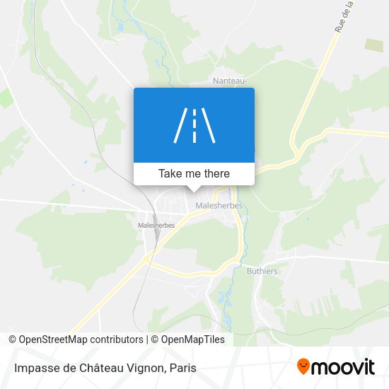Impasse de Château Vignon map