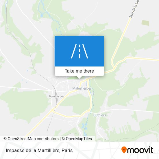 Impasse de la Martillière map