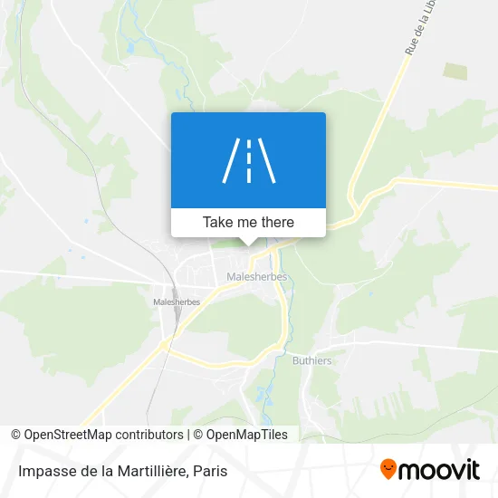 Impasse de la Martillière map