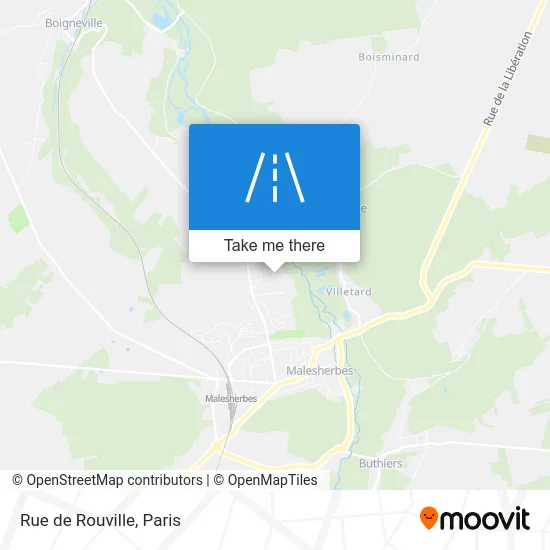 Rue de Rouville map